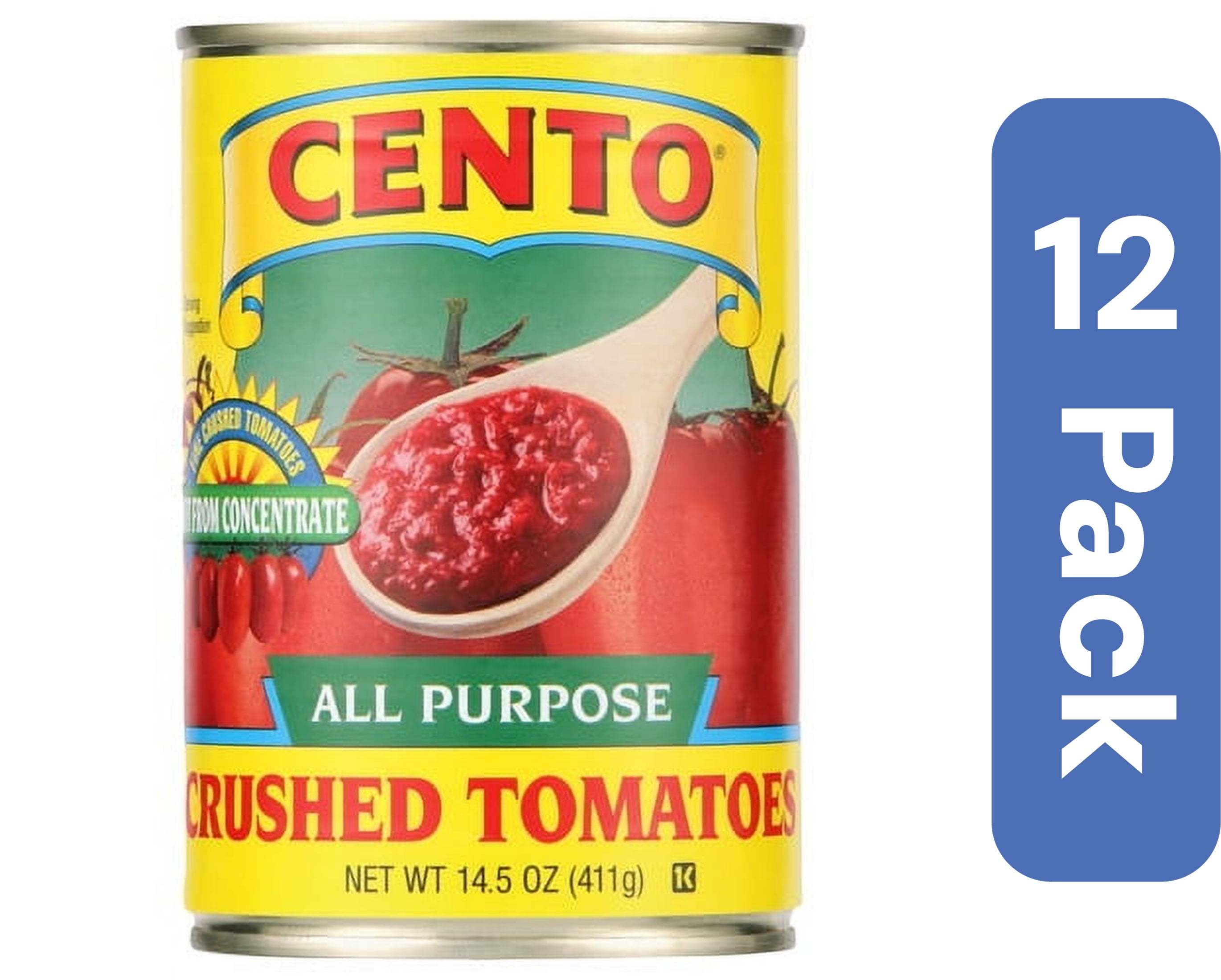 Cento Tomato Crushed All Purpose 15 oz Pack of 12