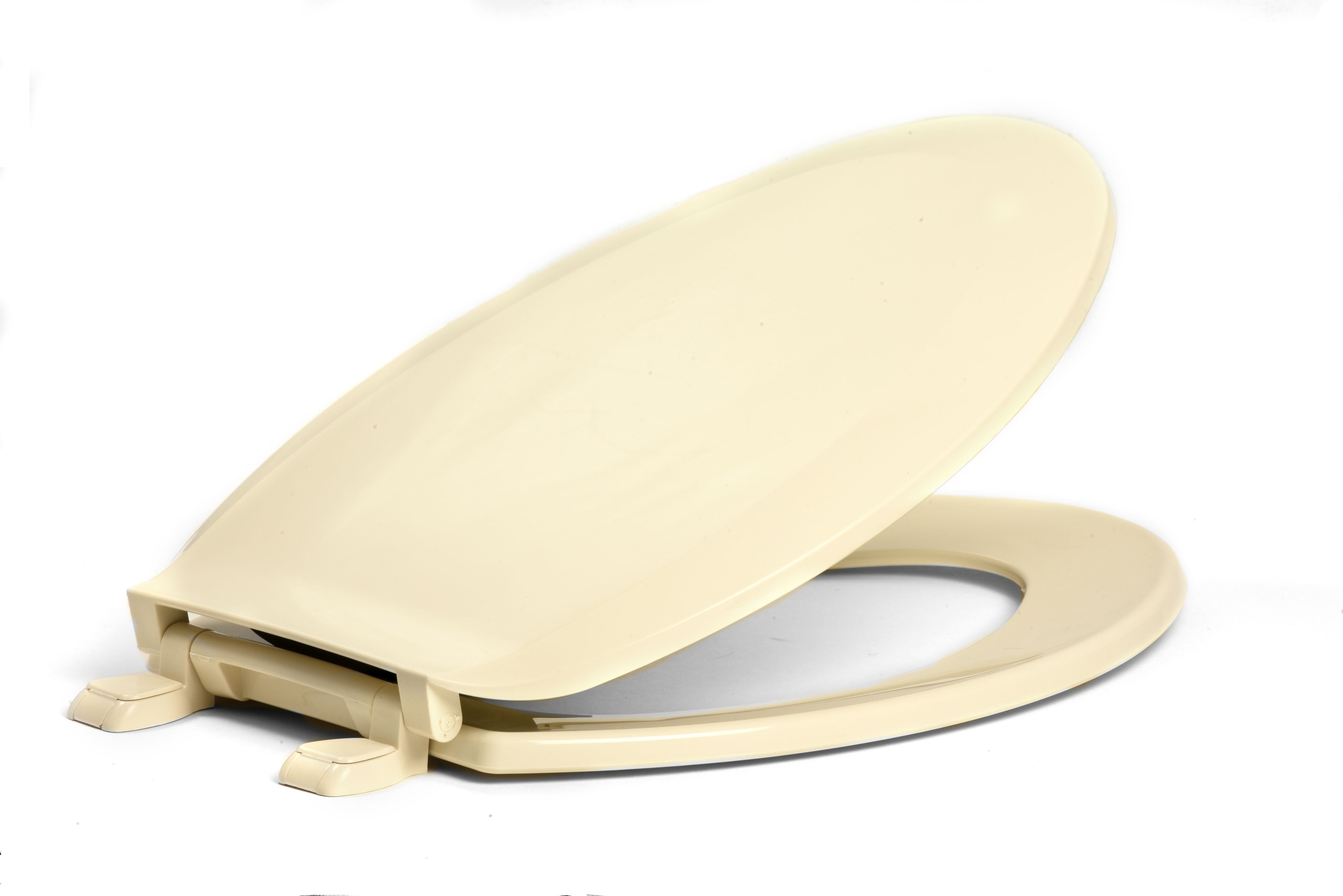 Centoco 1600106 Elongated Plastic Toilet Seat, Standard Model, Light
