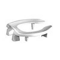 Centoco 3L300STSCC-001 Plastic Round Toilet Seat, White