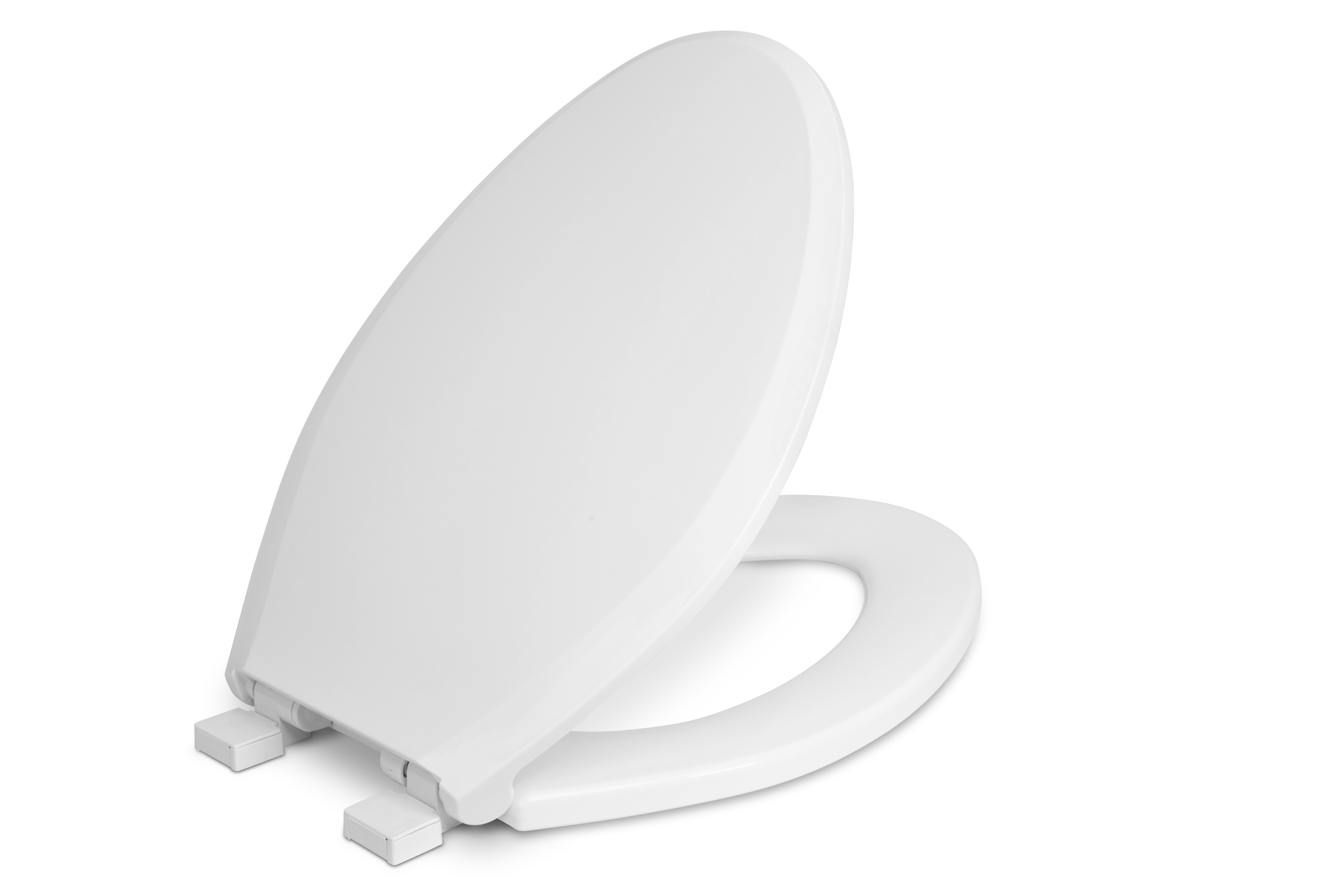 Centoco 4200LC001 Elongated Plastic Toilet Seat with Lift & Clean
