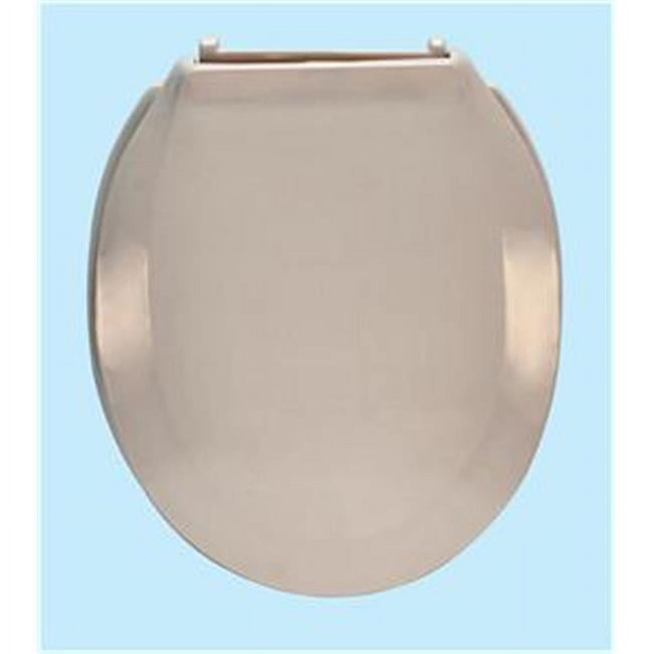 Centoco 440TM106A Plastic Round Toilet Seat, Bone