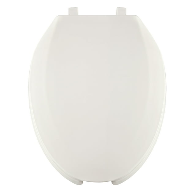 Centoco 820STSFE001 Elongated Plastic Toilet Seat, Open Front With