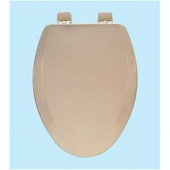 Centoco 900-106 Elongated Molded Wood Toilet Seat, Centocore Technology, Bone