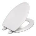 thumbnail image 1 of Centoco 900-301 Elongated Molded Wood Toilet Seat, Centocore Technology, Crane White (Cotton/Bright), 1 of 7