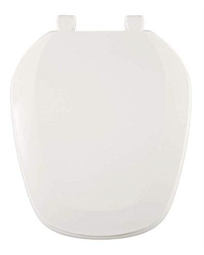 Centoco EMB201001 Eljer Emblem Round Toilet Seat with Square Front