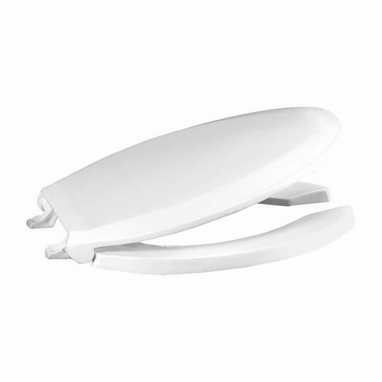 Toilet Seat With Cover, Toilet Seat, Elongated, White 820TM-001