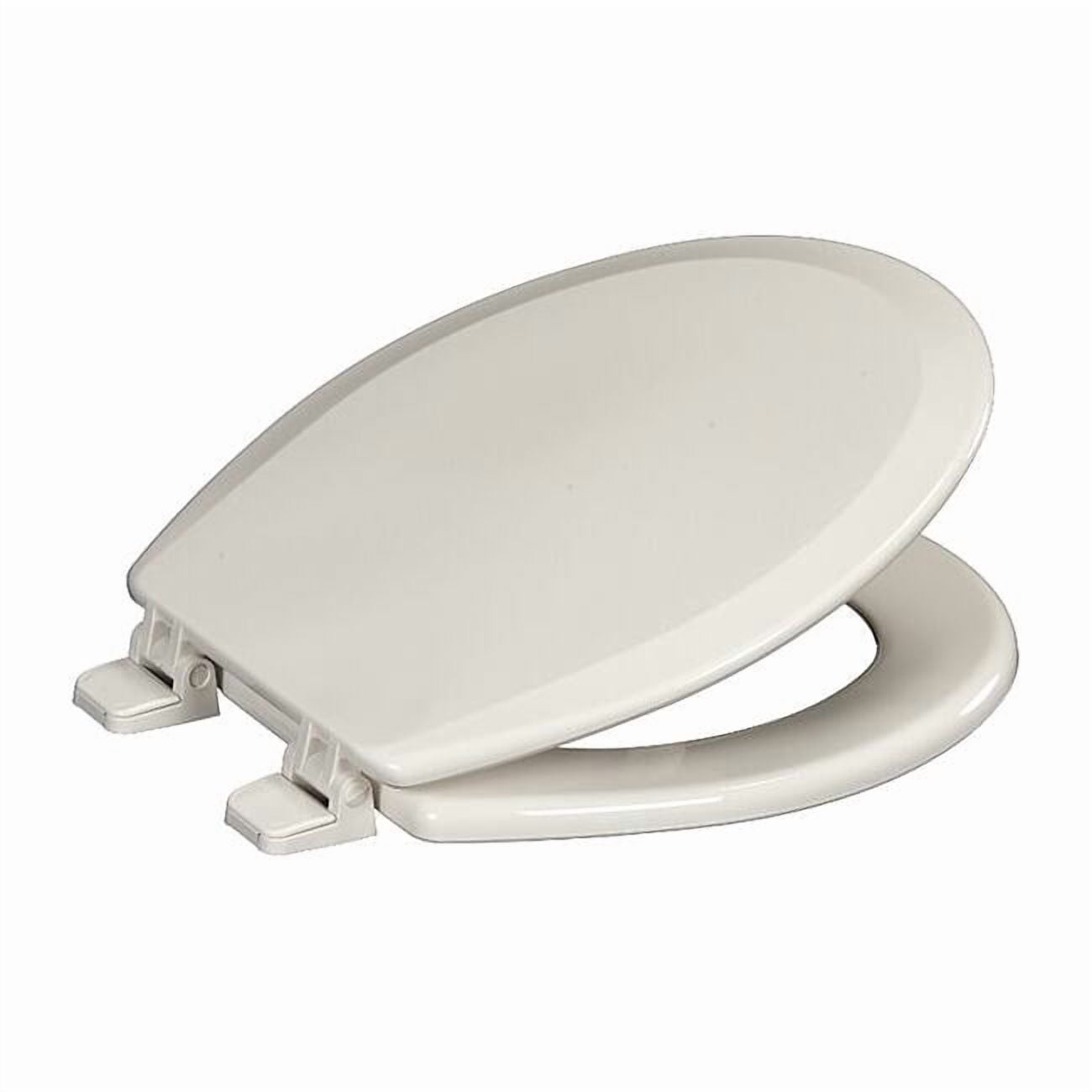 Centoco Toilet Seat, Wht, 14.375 in W, 1.75 in H 700-001