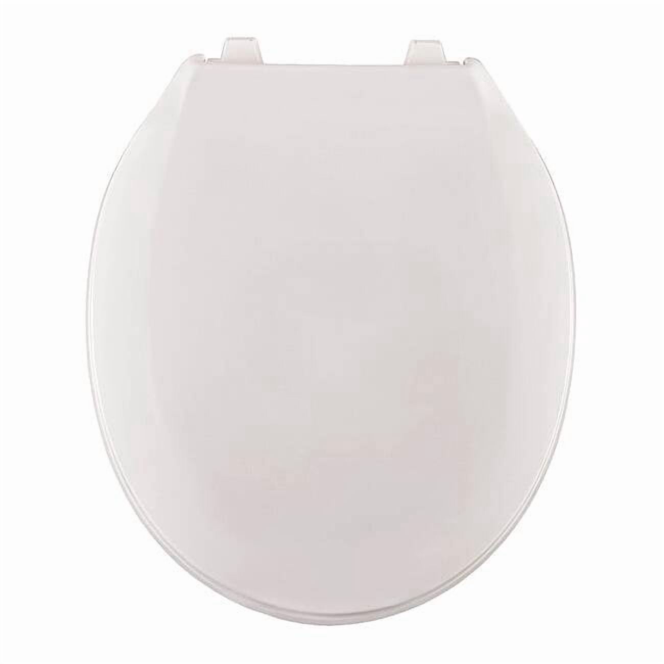 Centoco Toilet Seat,Round Bowl,Open Front,White 460STS-001