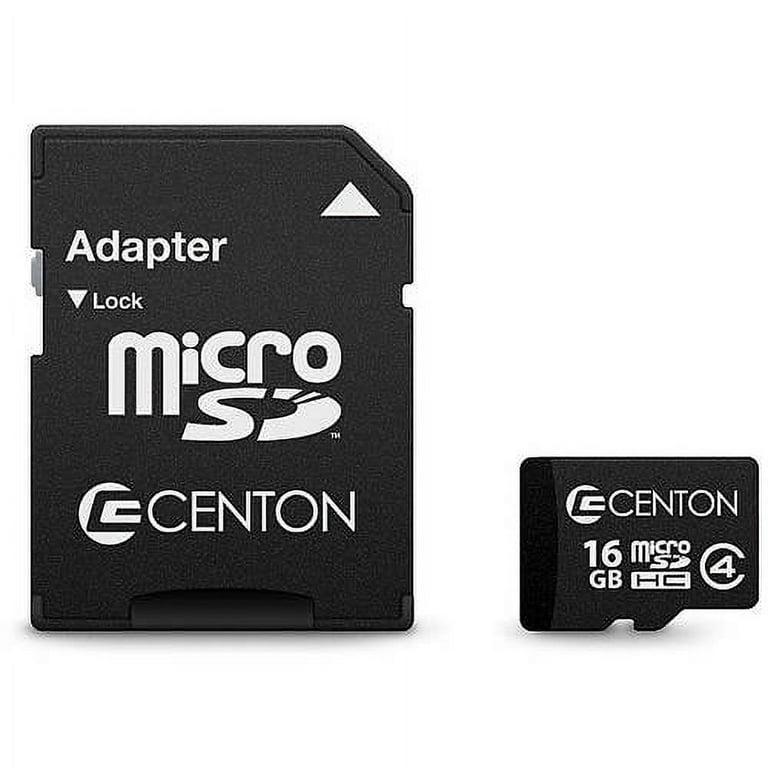 4 GB microSD Class 4 Card with SD Adapter