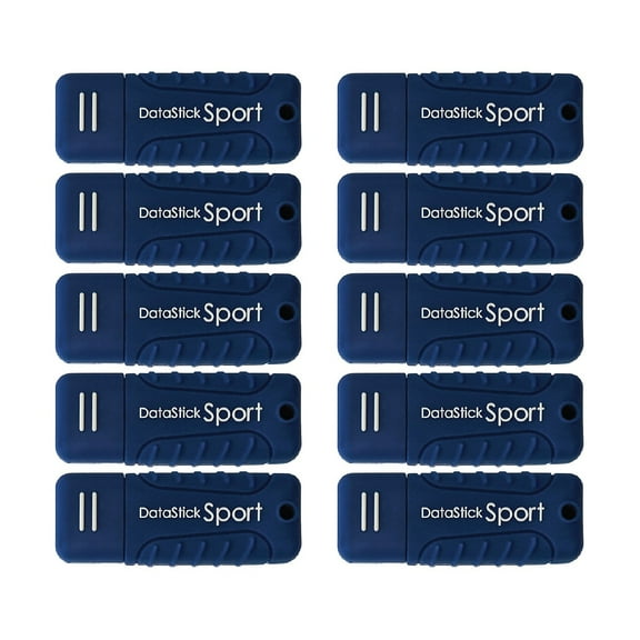 Centon DataStick Sport 64GB USB 3.0 Type A Flash Drive Blue (S1-U3W2-64G-10B)