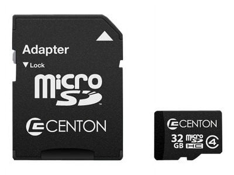 Centon MP Essential - Flash memory card (microSDHC to SD adapter included) - 32 GB - Class 4 - microSDHC