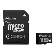 Centon MP Essential - Flash memory card (microSDHC to SD adapter included) - 32 GB - Class 4 - microSDHC