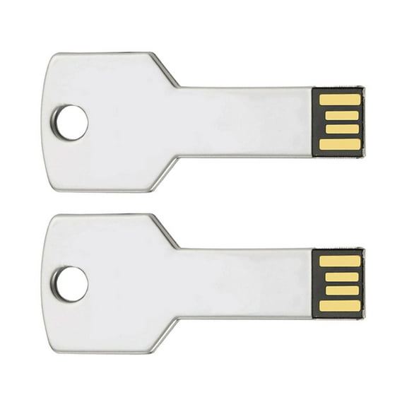 Centon MP Essentials USB 2.0 Datastick Key (Chrome) 16GB: 2 Pack