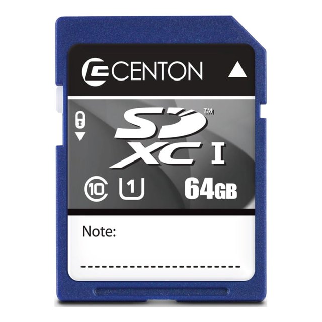 5 Schede Micro SDHC Centon MP Essential 64GB Con Adattatori - Bulk UHS1 Per Foto, Video Full HD/4K