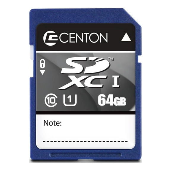 Centon MP SDXC Card - UHS1, Class U1, 64GB