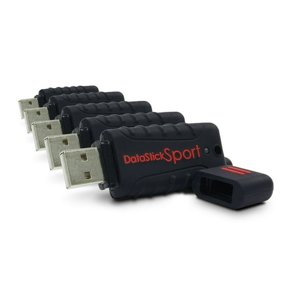 Centon Waterproof 8GB USB 5pk Black (DSW8GB5PK)