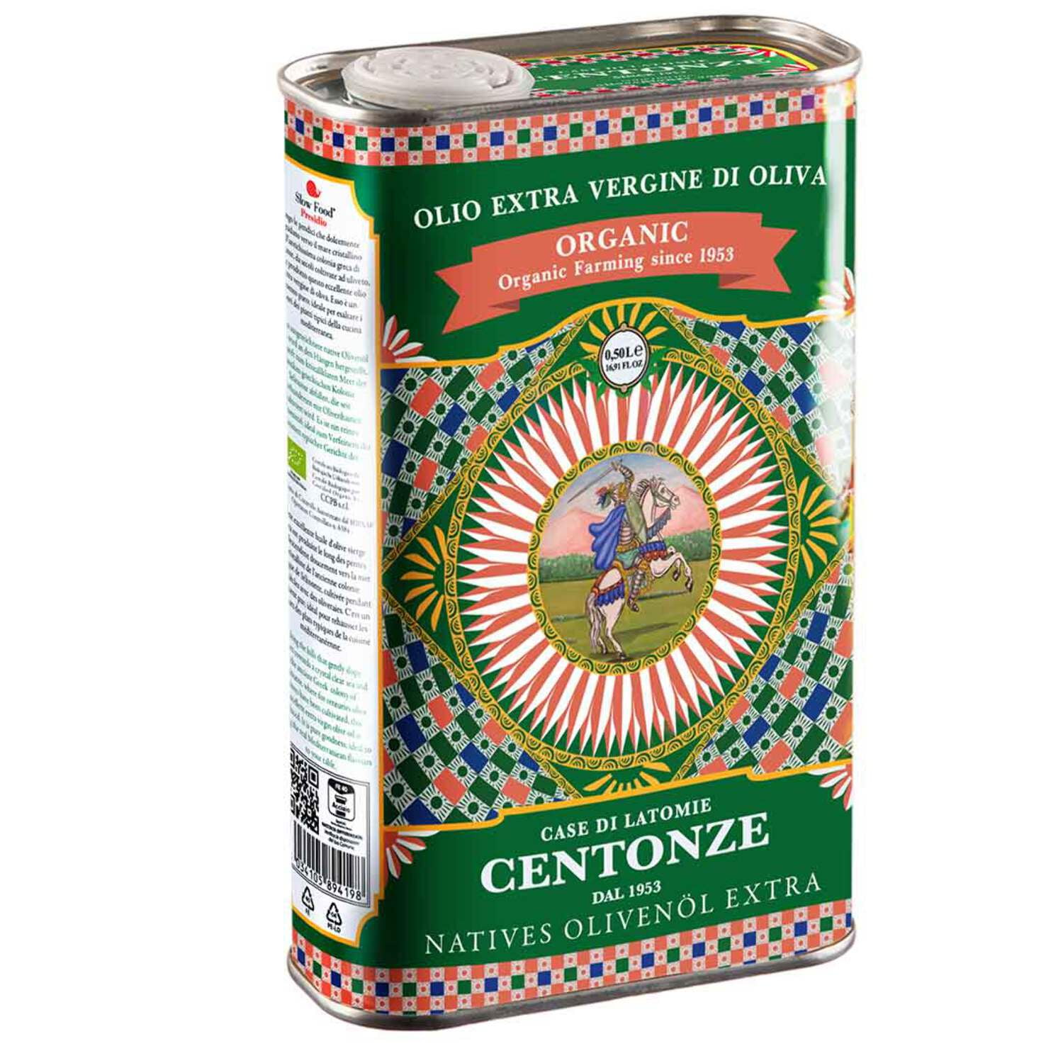 Centonze, 'Case di Latomie' Organic Extra Virgin Olive Oil, Iconic
