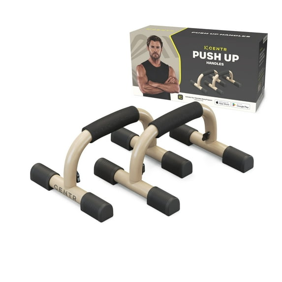 Centr By Chris Hemsworth Push Up Handles, Push Up Bars + 3-Month Membership