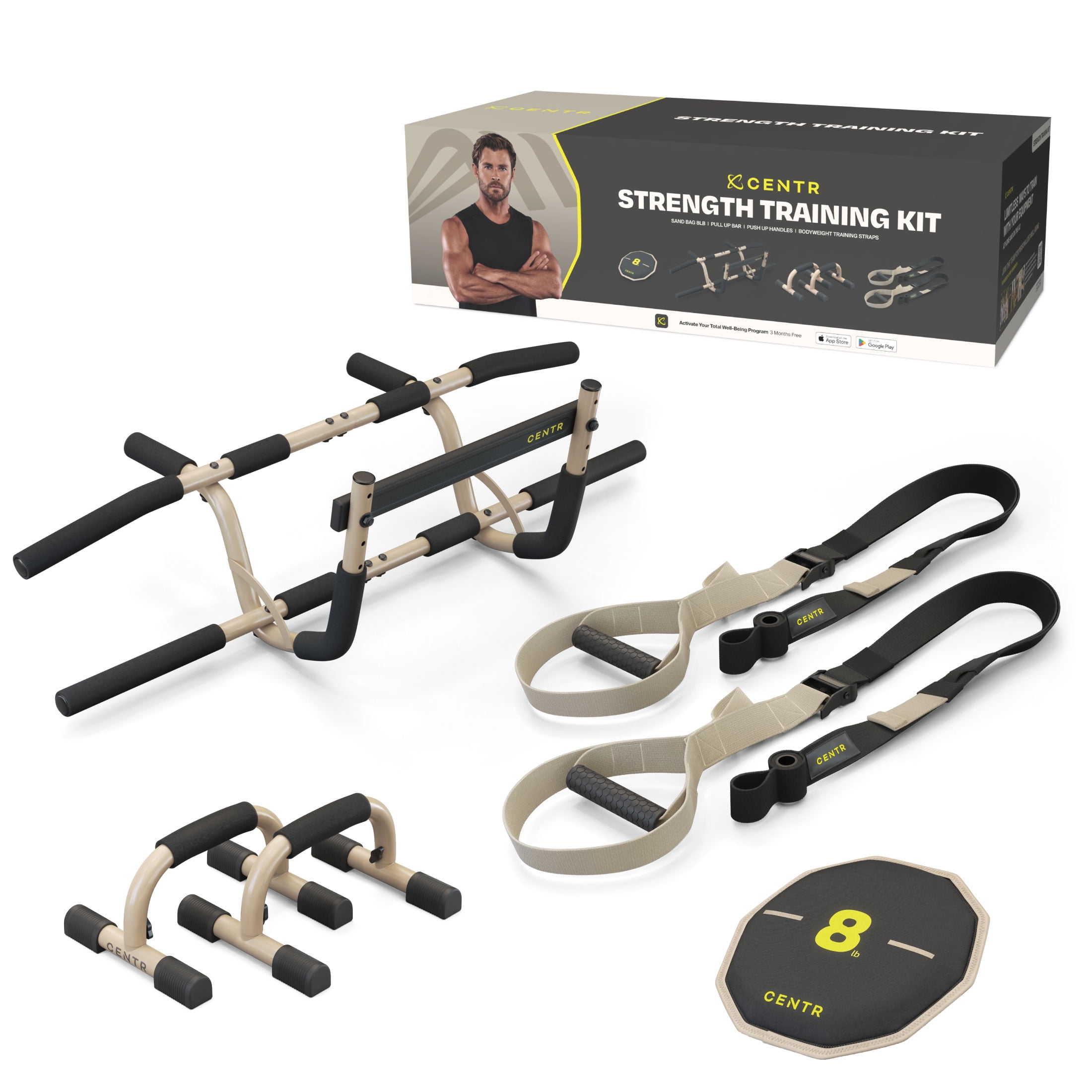 Centr By Chris Hemsworth Strength Training Kit, Home Workout