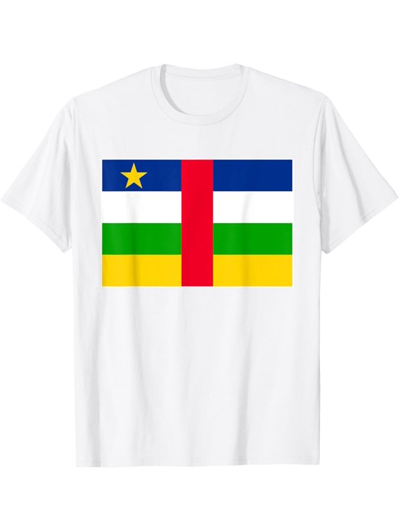 Central African Republic Tee Flag souvenir Gift T-Shirt