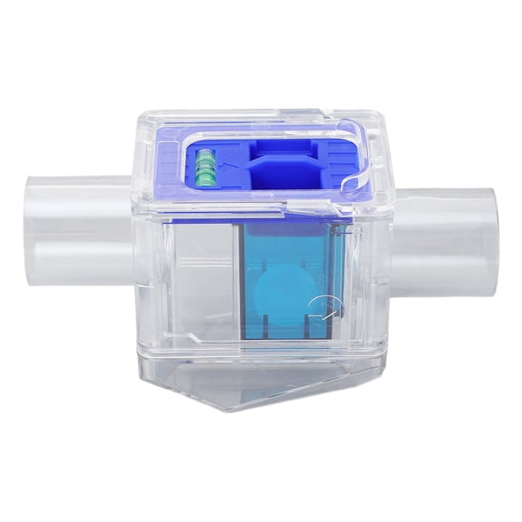Central Air Conditioner Condensate Drain Pipe Check Valve Anti Backflow Odor Proof Slow Closing Water Drainage Valve, 1.25 in / 3.17 cm Inner DN25 Outer DN32 Vertical Horizontal Valve