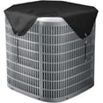 thumbnail image 1 of Central Air Conditioner Cover for Outside Units Mesh AC Covers for Outside Unit, Heat Pump Mesh Protector, Full Leaf Guard, Round Compressor Net Defender for AC Outdoor Conditioners(66*66cm,Black), 1 of 7
