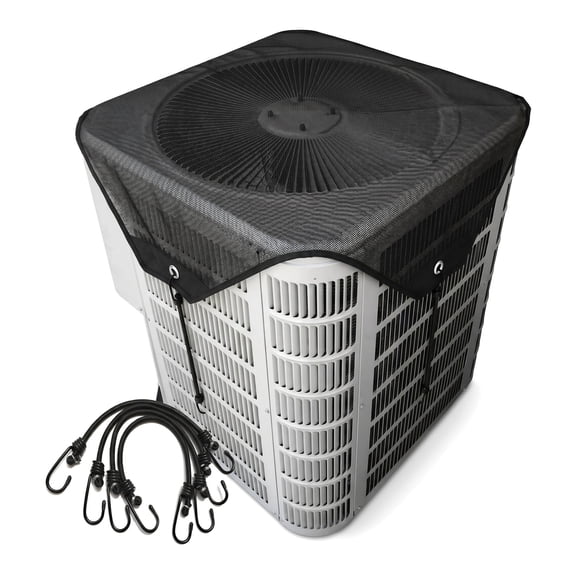 Central Air Conditioner Cover for Outside Units 36" x 36", Top Universal Outdoor AC Cover, Heavy Duty Mesh Defender for Winter & Summer Protection
