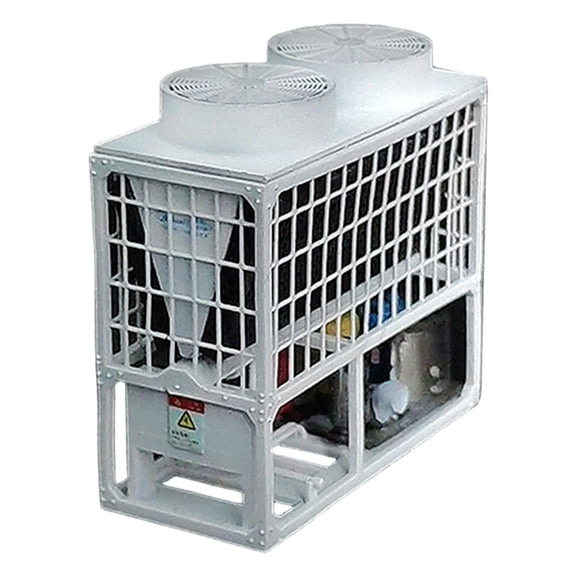 Central Air Conditioning Model Dollhouse Accessory Resin Detail for Garage and Commercial Diorama Scenes