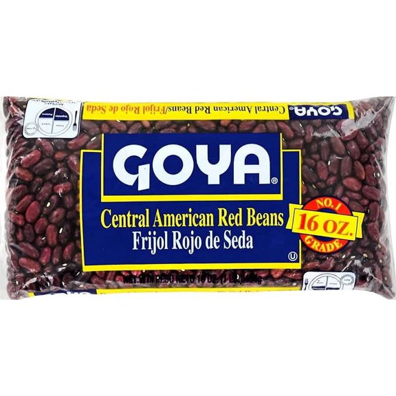 Central American Red Beans, Dry, 1 Pound Bag