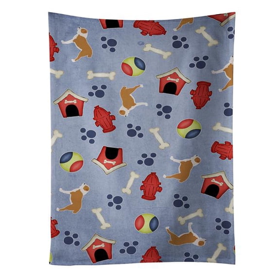 Central Asian Shepherd Dog Dog House Collection Kitchen Towel