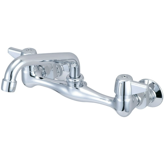 Central Brass 0047-Sa 1.5 GPM Wall Mounted Kitchen Faucet - Chrome