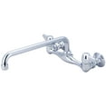 thumbnail image 1 of Central Brass 0047-Ta3 1.5 GPM Wall Mounted Kitchen Faucet - Chrome, 1 of 2