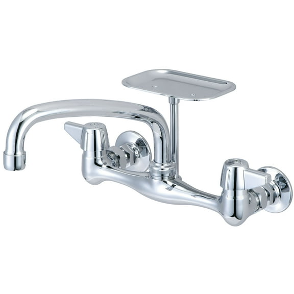 Central Brass 0048-Ua1 1.5 GPM Wall Mounted Kitchen Faucet - Chrome