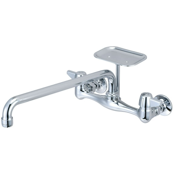 Central Brass 0048-Ua4 1.5 GPM Wall Mounted Kitchen Faucet - Chrome