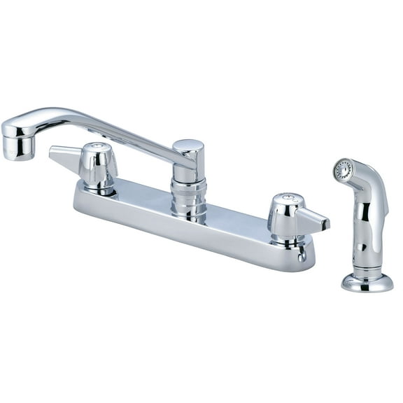 Central Brass 0123-A 1.5 GPM Deck Mounted Kitchen Faucet - Chrome