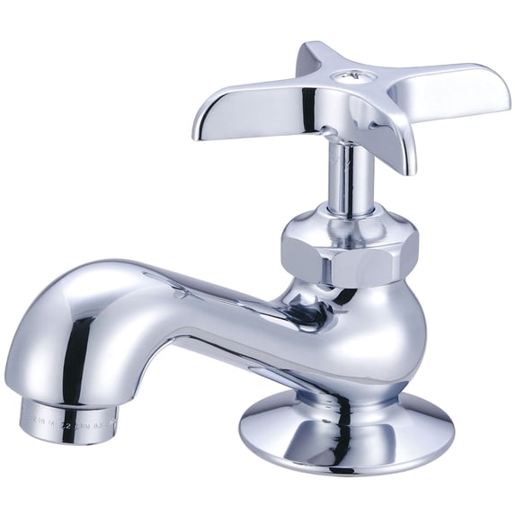 Central Brass 0239-AP Single Handle Basin Faucet: Polished Chrome