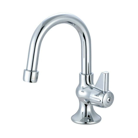 Central Brass 0281-Ah 1.5 GPM Single Handle Bar Faucet - Chrome