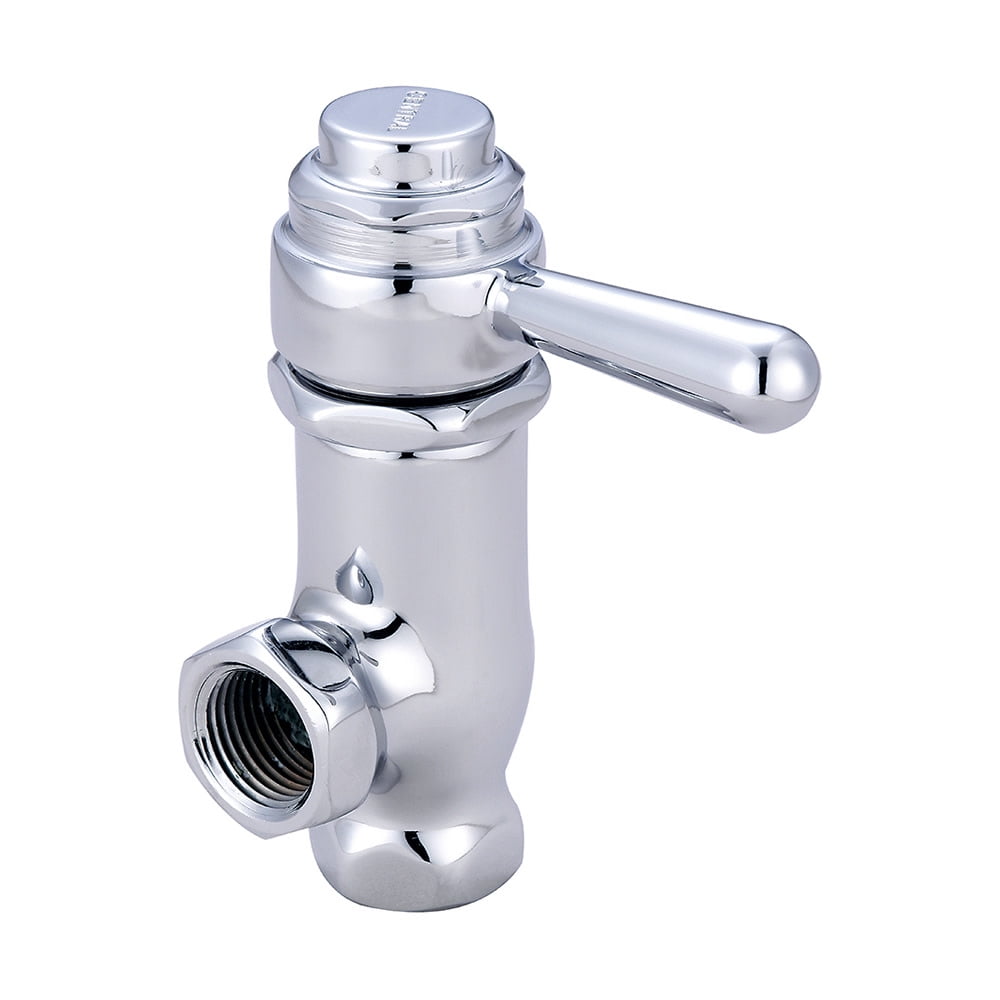 Polished Chrome Brass Self-Close Angle Stop Valve
