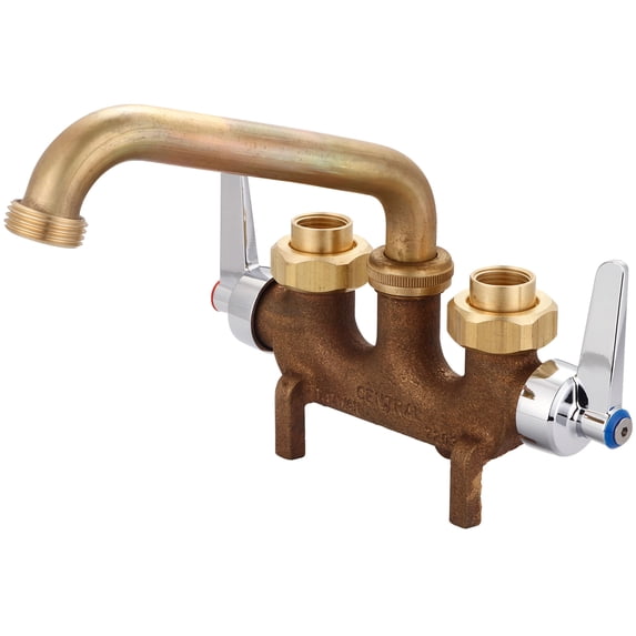 Central Brass 0465-LE Double Handle Centerset Laundry Multicolor Faucet