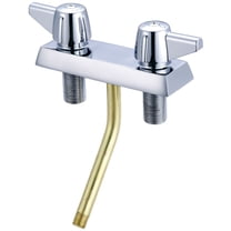 Central Brass 1132-B Double Handle Shampoo Faucet Trim - Chrome