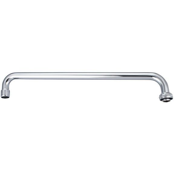 Central Brass 16'' Swivel Tube Spout with Aerator