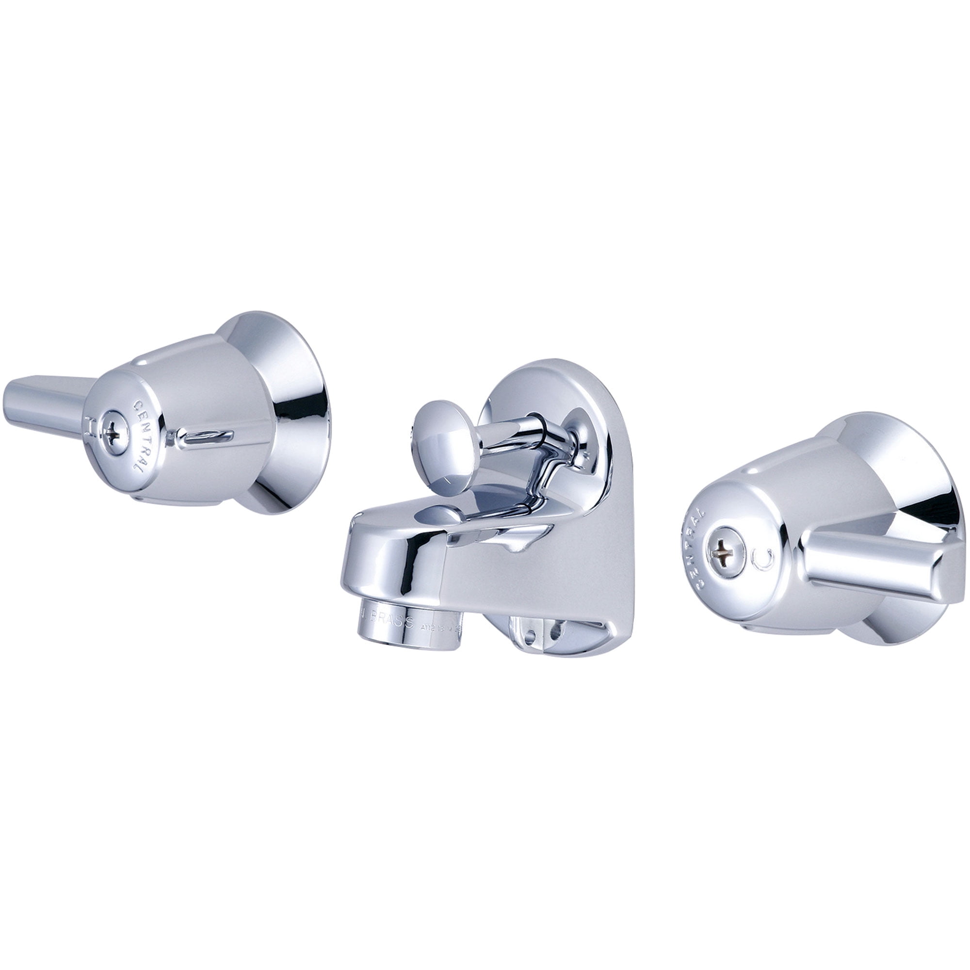 Central Brass Low-Arc Water-Saving Chrome Bathroom Faucet