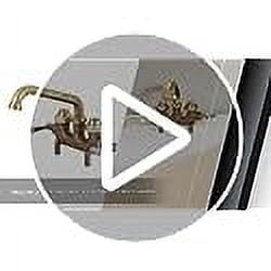 Central Brass 470 Two-Handle Laundry Faucet Commercial Quality Wall ...