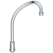 Central Brass 6.375 Swivel Tri-Arc Gooseneck Spout with Aerator