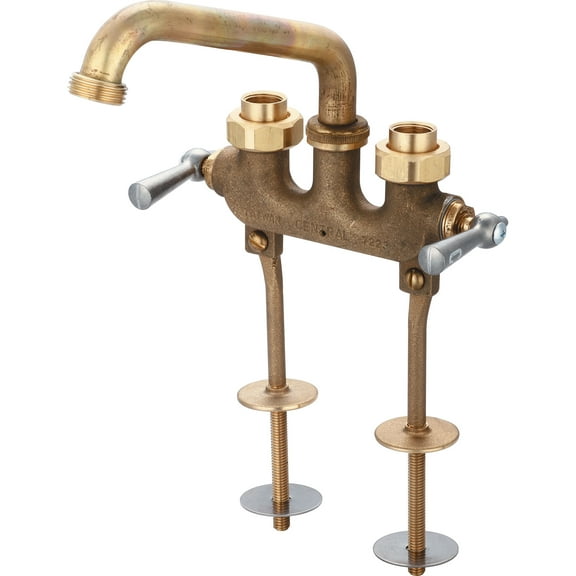 Central Brass 0469 Two Handle Laundry Faucet - Brass