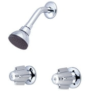 Central Brass 0826 Double Handle Shower System - Chrome