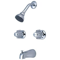 Central Brass 0997 Double Handle Tub And Shower Trim - Chrome