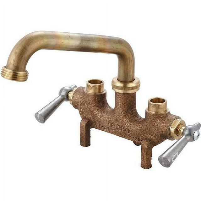 Central Brass Double Handle Laundry Faucet