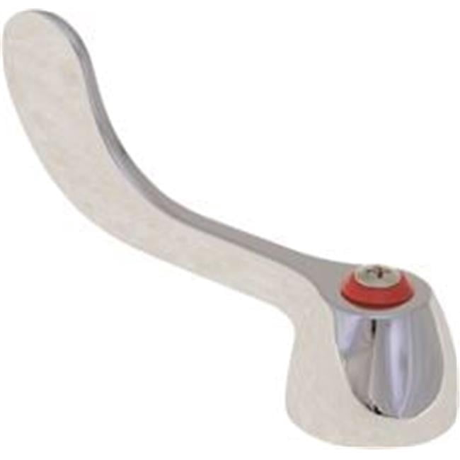 Central Brass Hot Handle Faucet Handle - Red Ring Wrist Blade For Hot Water Side - Plumber Quality - View #6