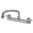 thumbnail image 1 of Central Brass Kitchen Faucet With 8 In. Centers And 8 In. D-Style Spout In Chrome #0122A, 1 of 2